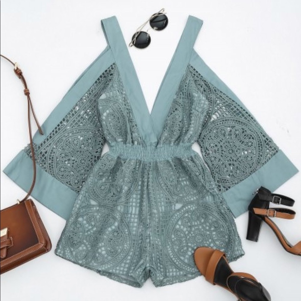 Super Cute Lace Romper